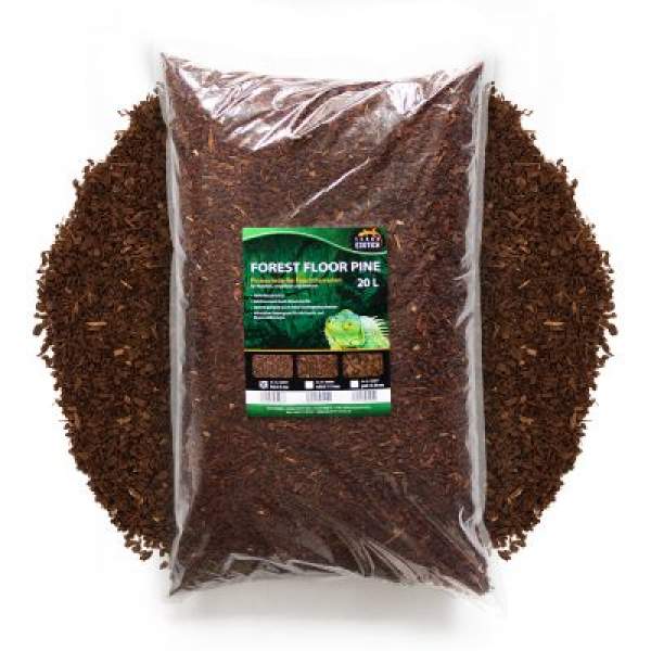 FOREST FLOOR PINE Pinienrinde für Feuchtterrarien 100 % Naturprodukt